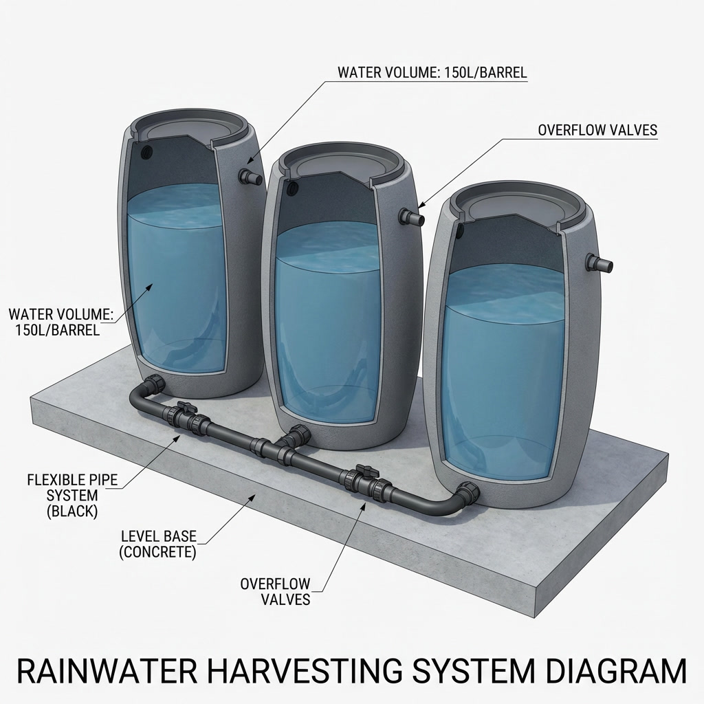 Tartályok összekötése – Így növelje a kapacitást!