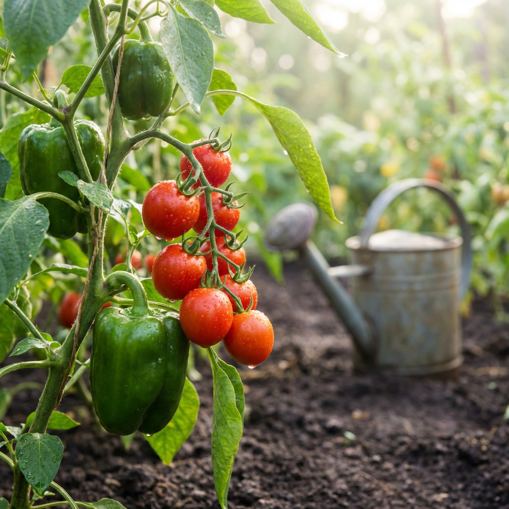 Paradicsom és paprika gondozása a júliusi hőségben: Így kerülheted el a termésveszteséget