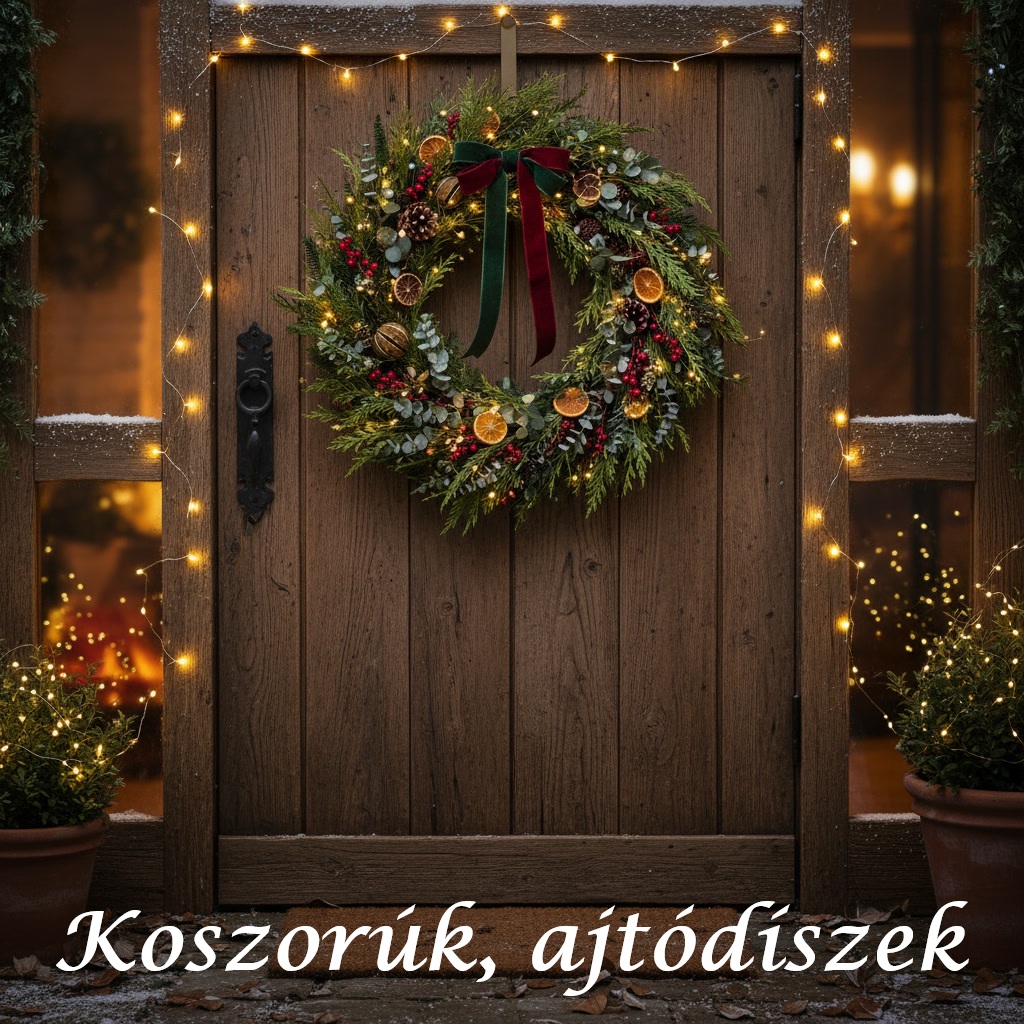 Adventi koszorúk