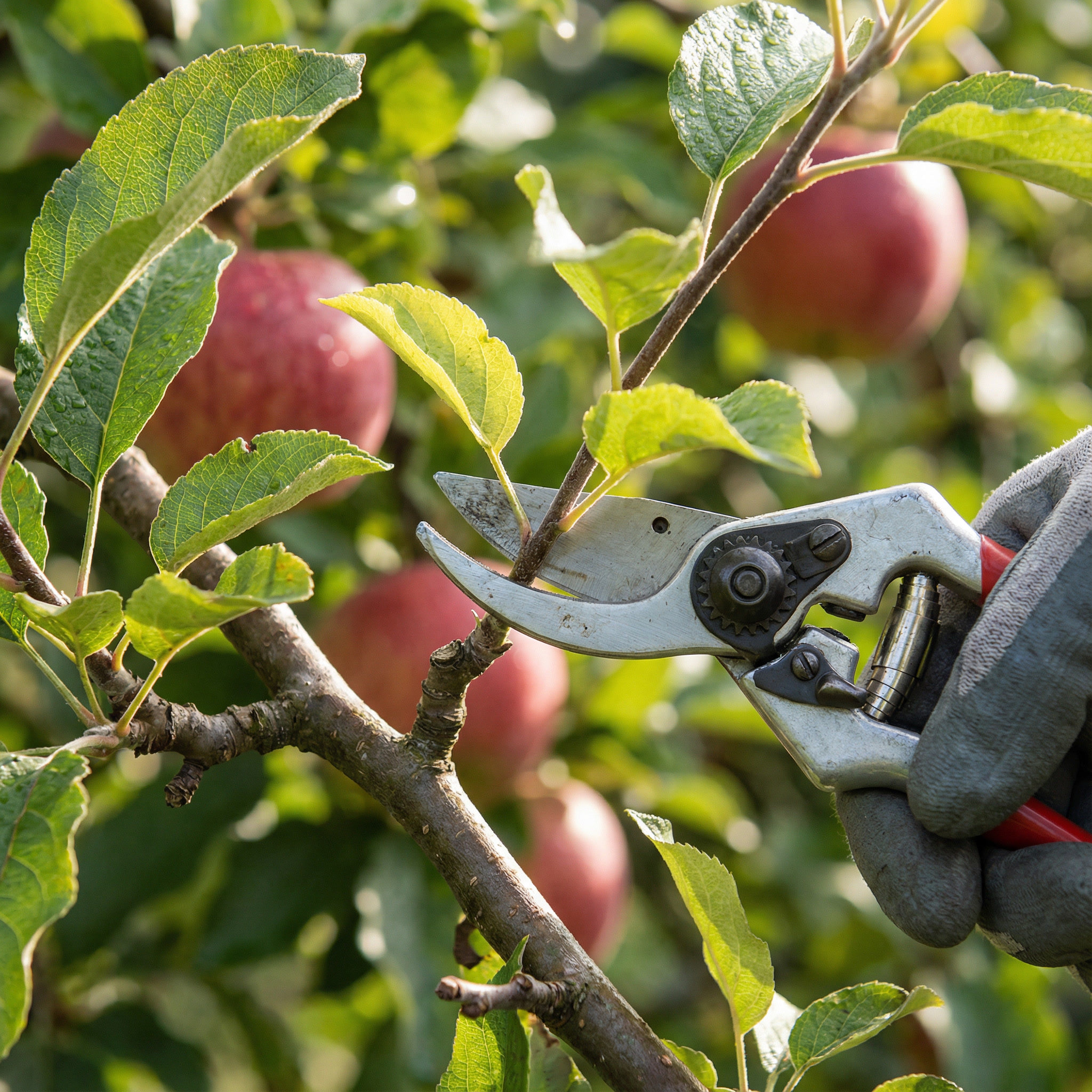 Miért fontos a gyümölcsfák nyári zöldmetszése?