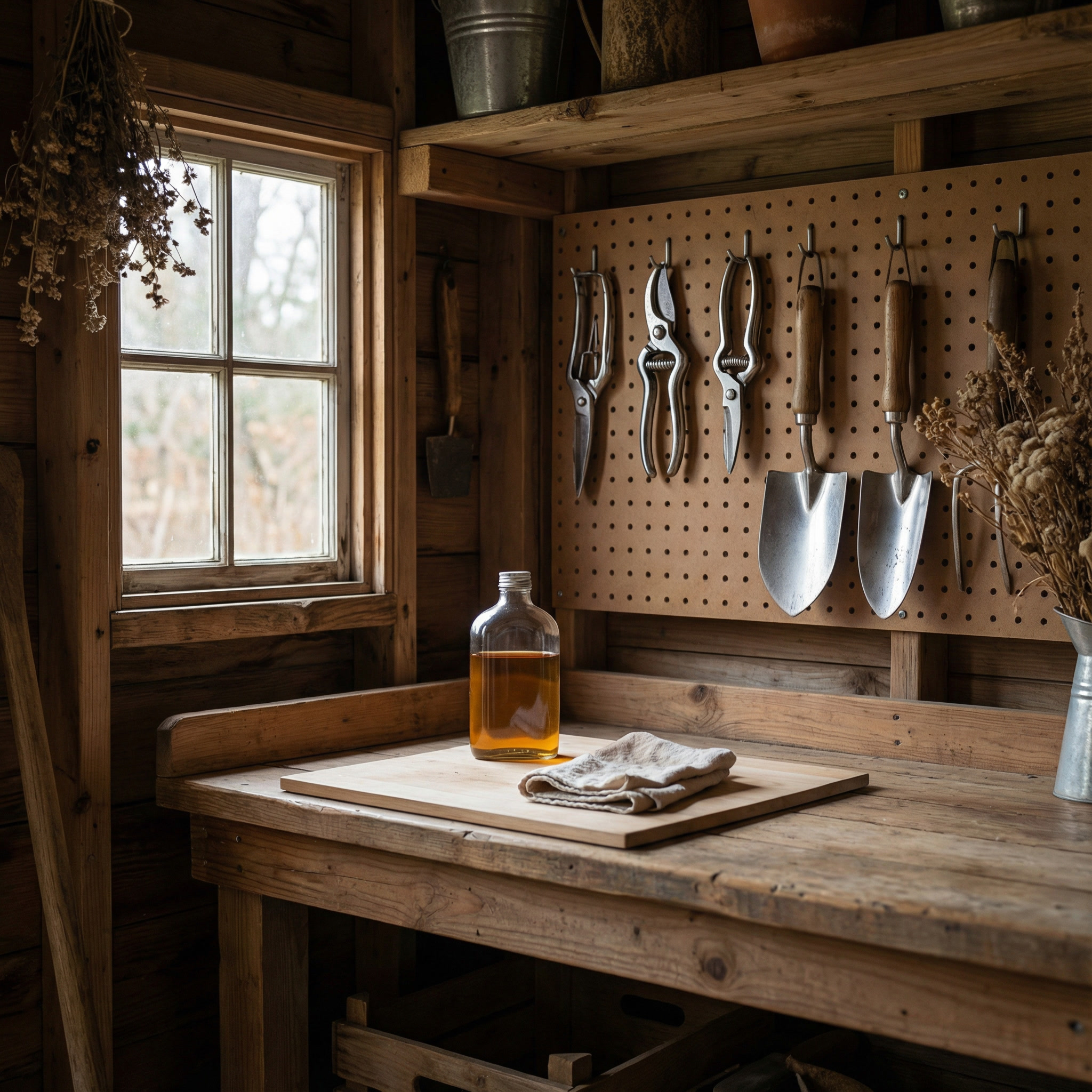 Hogyan tartsuk karban és tároljuk a kerti szerszámokat télen?