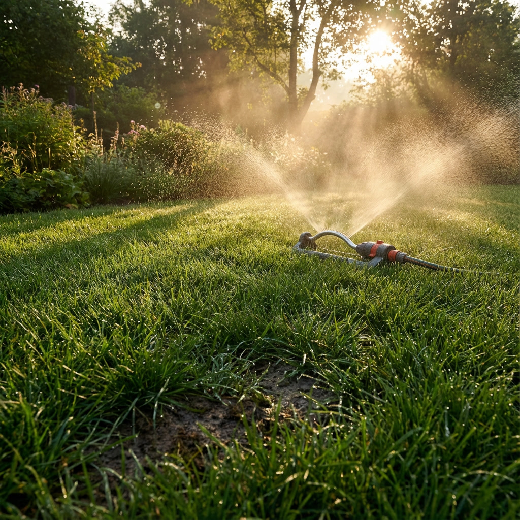 Hogyan öntözd a gyepet nyáron? A mély öntözés, az időzítés és a gyep ápolásának teljes útmutatója.